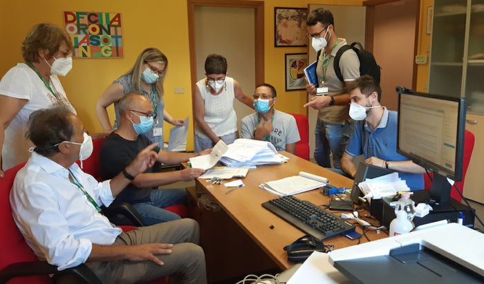 Equipe CPS in riunione