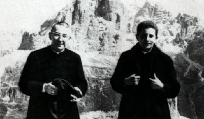 Taffarel e papa Luciani