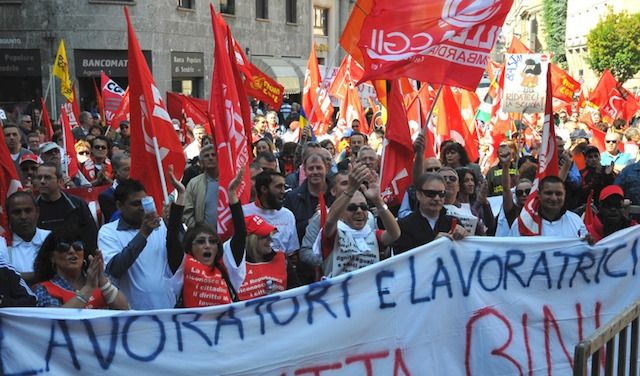 MANIFESTAZIONE CGIL