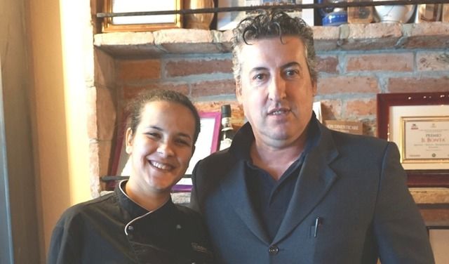 Claudio Brambilla e sua moglie Sara del Balurdù di Crema