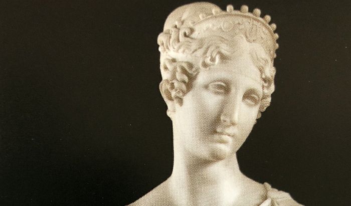 Tersicore (dettaglio) di Gaetano Matteo Monti