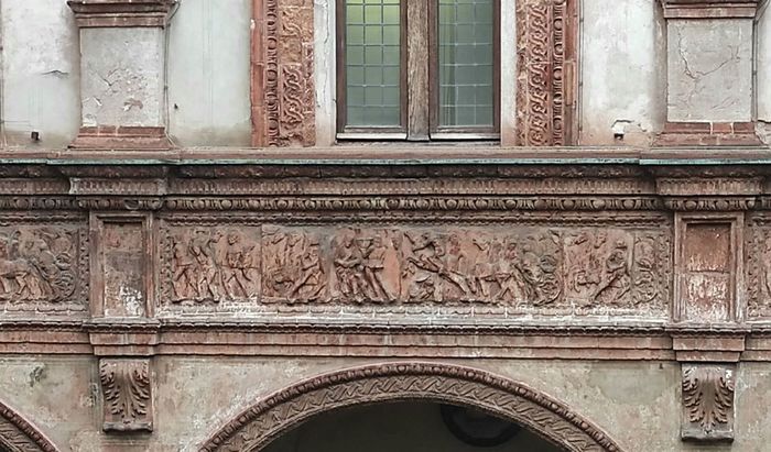 Palazzo Fodri, dettaglio