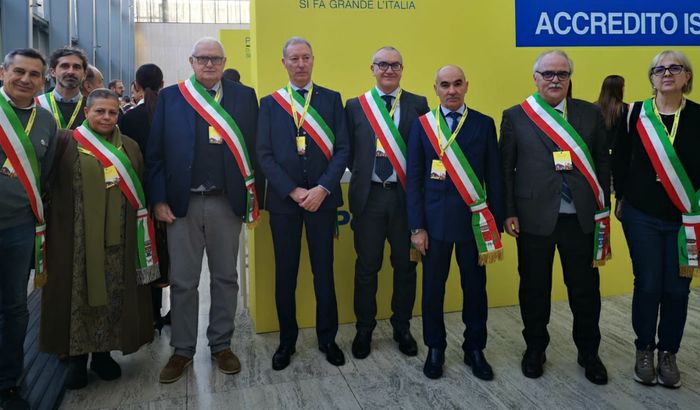 Alcuni sindaci della provincia di Cremona