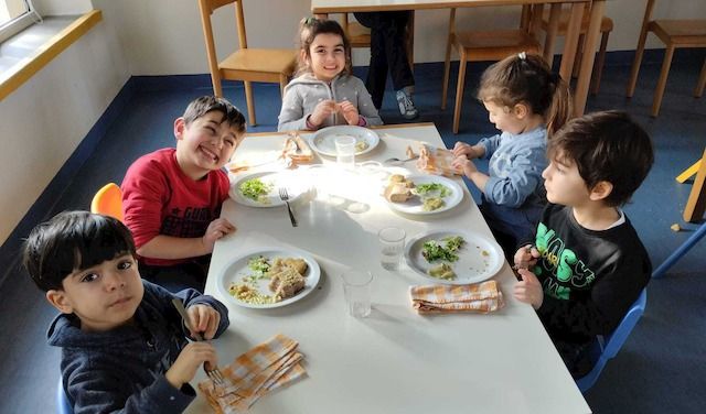 MENU' GREEN alla Scuola Infanzia 