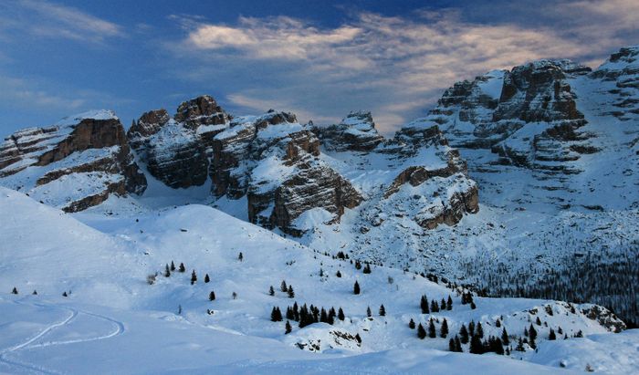 Dolomiti di Brenta dai dintorni di malga Fevri