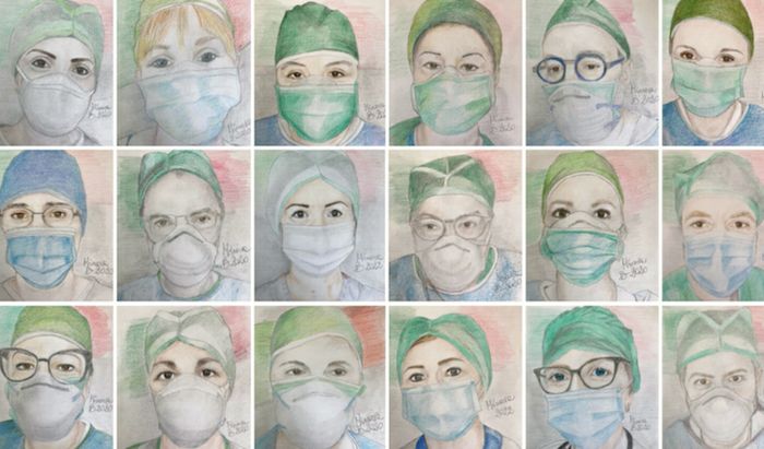 18 marzo - I ritratti degli operatori sanitari.