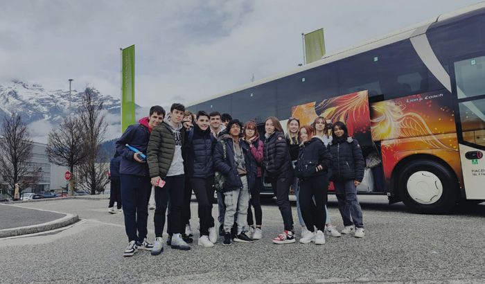 Studenti dell'istituto Einaudi a Innsbruck