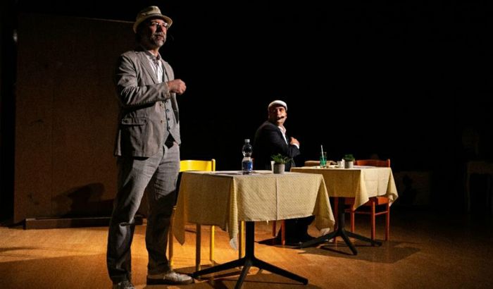 Il dottor Guido Manfredi in scena