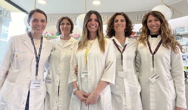Da sinistra Denise Toninelli, Isabella Bertoli, Ilaria Rossi, Irene Agosti, Elena Pighi

