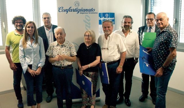 Da sinistra Gaimarri, Allevi, Maffezzoni, Dilzeni, Gusperti, Gaimarri, Trabucchi, Rivoltini e Konia