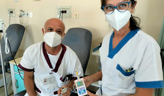 I pulsoximetri donati al DH Oncologico