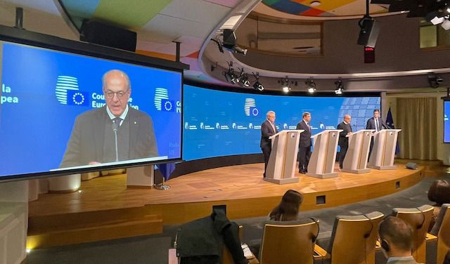 Paolo De Castro durante il suo intervento sul nuovo regolamento sulle Dop e Igp