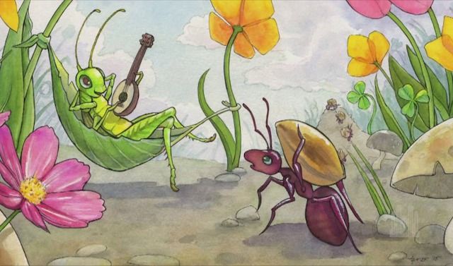 La cicala e la formica

