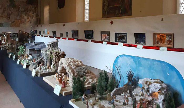 La mostra nel Refettorio di S. Pietro al Po