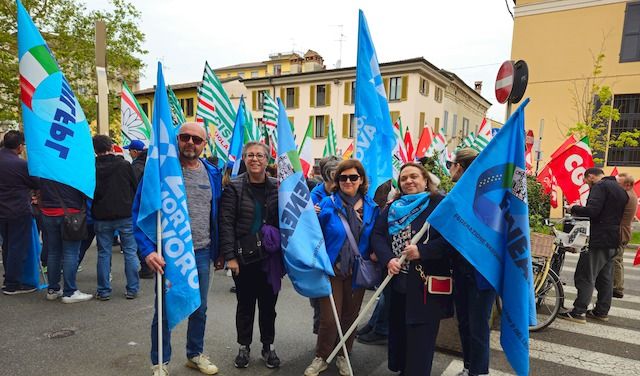 Da sinistra, Michele Zapponi, Cristina Bosia, Luisa Bressanelli, Gabriella Urso, Valentina Depaoli