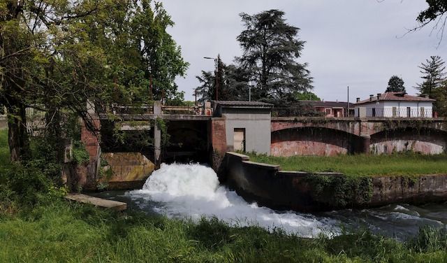 Il Canale Vacchelli a Crema

