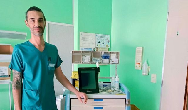 Giovanni Astuto, infermiere presso l'Asst di Cremona