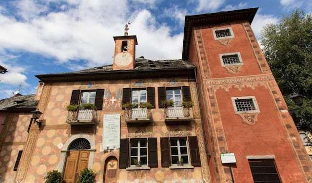 Particolare di una casa d'Artista a S.M Maggiore

