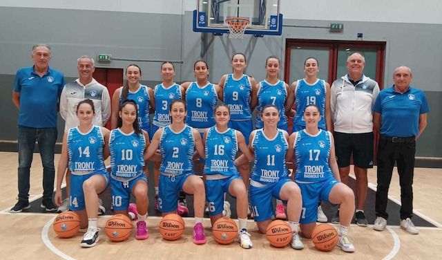 Foto di squadra del Basket Team Crema