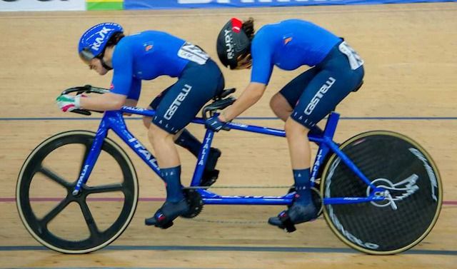 Elena Bissolati, con Chiara Colombo, durante il Mondiale a Rio de Janeiro