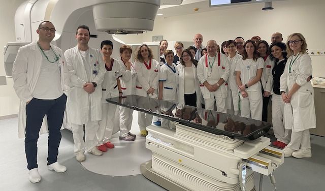 L'équipe di Radioterapia dell'Asst di Cremona