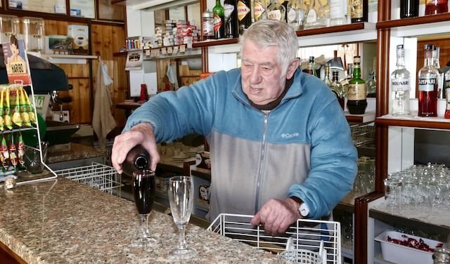 Marzio Boldori, gestore dell'osteria