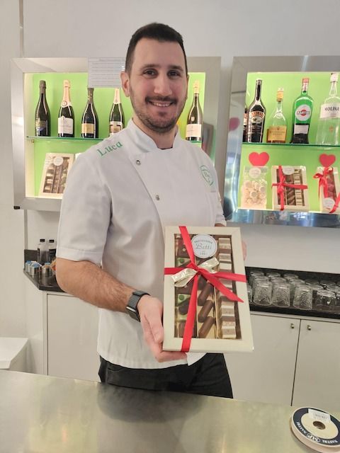 Marco Betti, titolare della pasticceria Betti