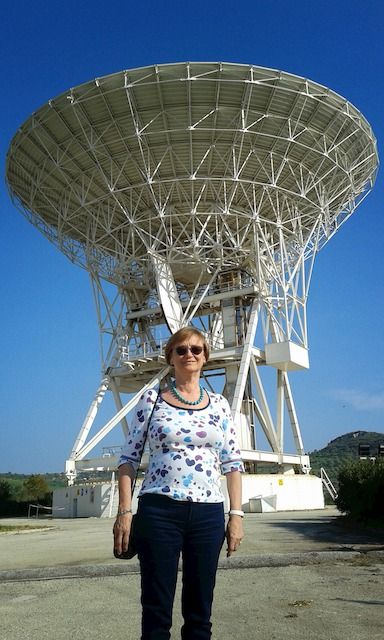 Luigina Feretti radiotelescopio di Noto