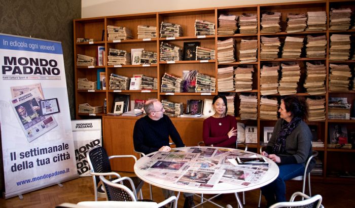 Alessandro Rossi, Lena Yokoyama e Carla Parmigiani