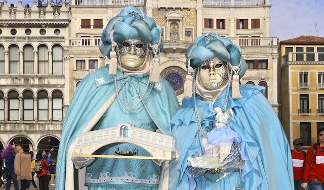 Maschere al Carnevale di Venezia