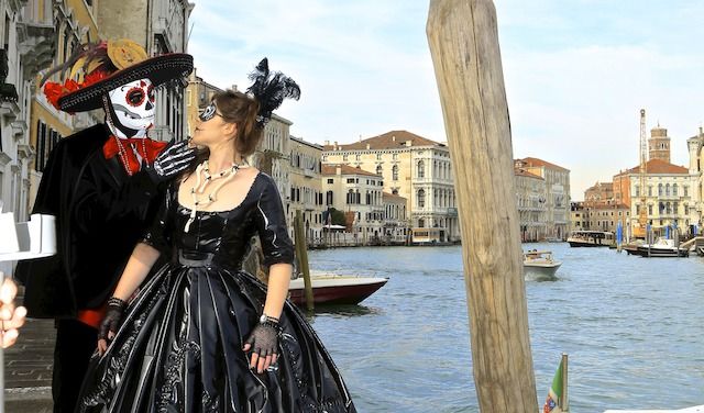 Maschere al Carnevale di Venezia