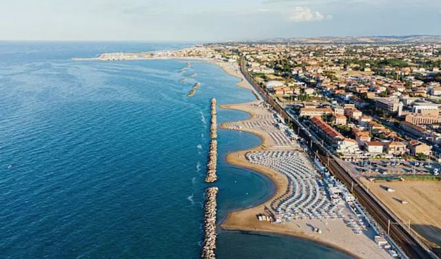 Il lungomare di Fano