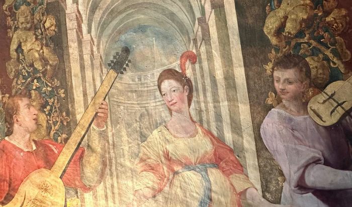 La sala della musica del castello di Helbrunn