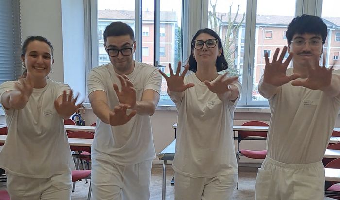 Sara Mottinelli Mattia Bellini Clarissa Tarletti Nicholas Corradi