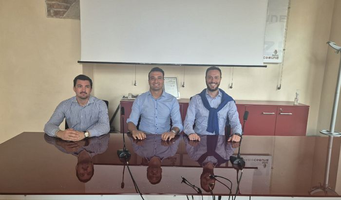 Da sinistra Calvi Piccaluga Canale