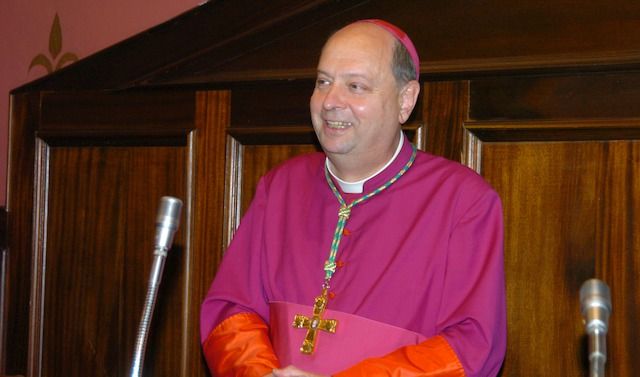 Il Cardinale Oscar Cantoni, quando era vescovo a Crema

