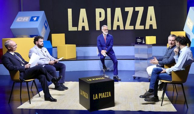 Da destra, Stefano Rozzi, Marco Rozzi, Giovanni Palisto, Matteo Cattaneo e Alessandro Rossi