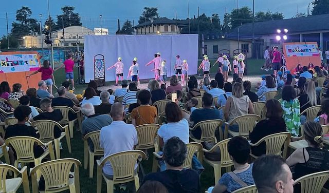 Foto di uno spettacolo del Grest di Pizzighettone