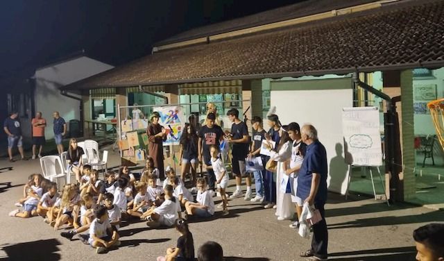 Una serata del Grest di Pieve d'Olmi