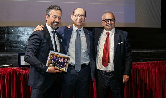 Stefano Allegri, Massimiliano Falanga e Maurizio Ferraroni