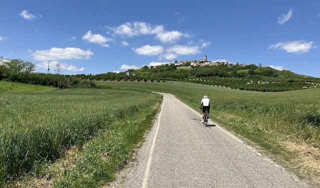 In bici nel Monferrato
