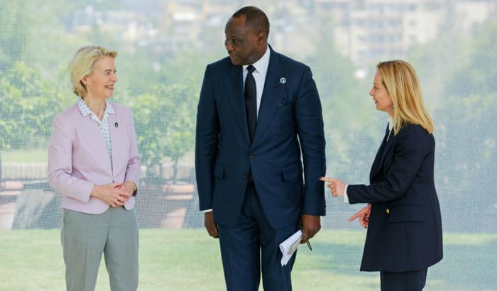 Ursula von der Leyen e Giorgia Meloni