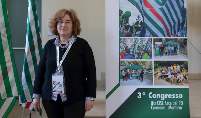 Rita Pinna è stata recentemente eletta Segretario Generale CISL FP Asse del Po
