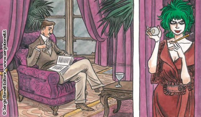 Dettaglio di una vignetta