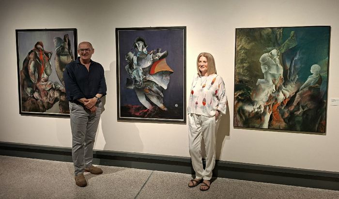 Bonna e Maccabelli, curatrice della mostra 