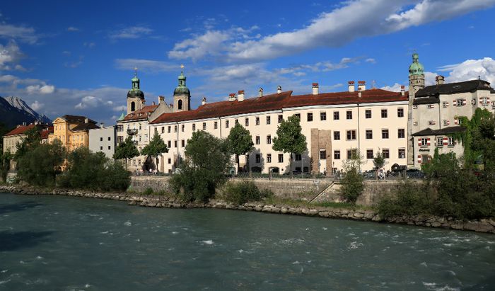Innsbruck, dal ponte sull'Inn